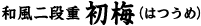初梅